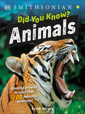 cover image of Did You Know? Animals